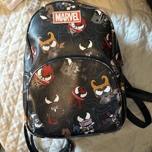 Marvel Black and Red Character Backpack